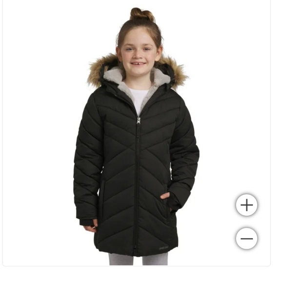 Land's End Hooded Youth Parka Jacket nwt